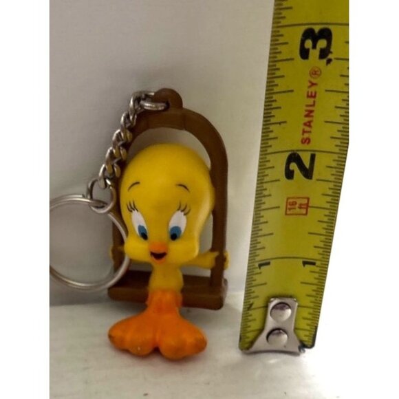 Tweety Bird Keychain Figure Vintage 1992 Applause - Picture 2 of 4